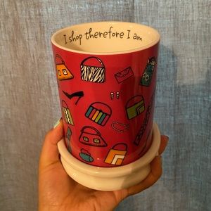 Cute colorful multi-use vase with base.